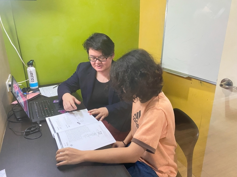 フィリピン留学 Cebu21 - CIP-Clark Institute of the Philippines--Classes, teachers-5